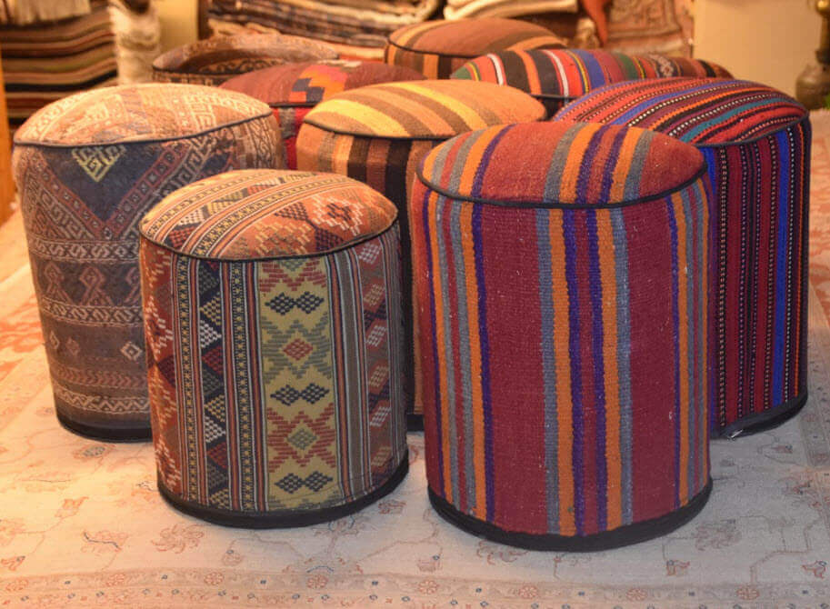 Perzische en Poefen Yaghubi Oriënt Carpets